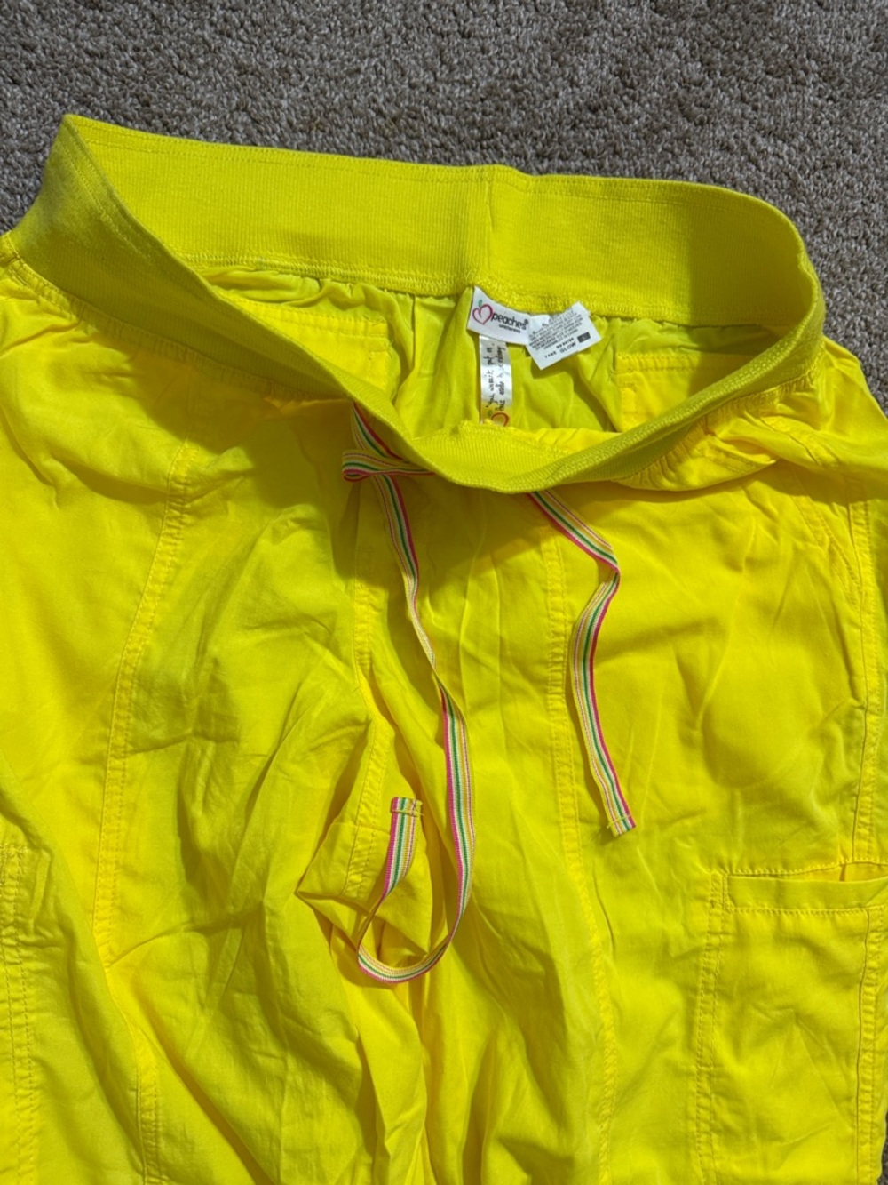 Quiksilver Men's Bright Yellow Swim Board Shorts